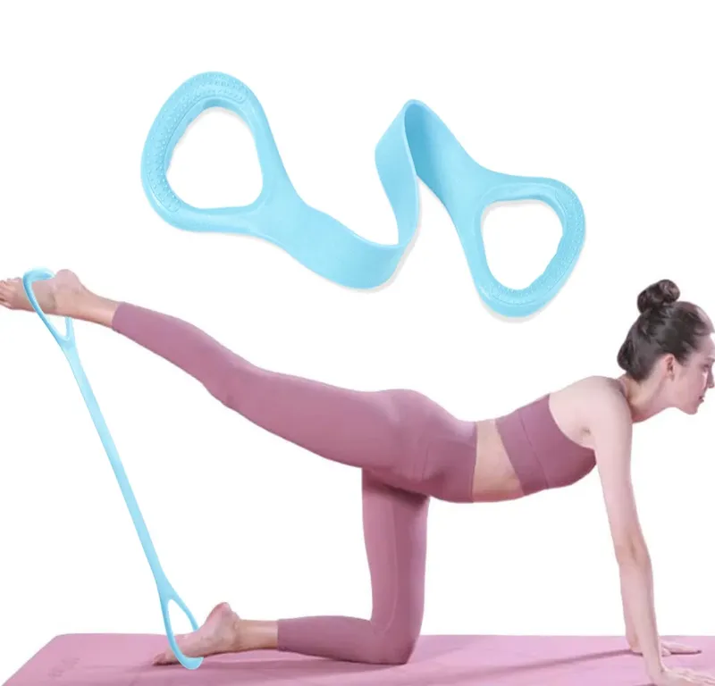 8, Fitness-Training, Widerstandsband, Arm, Rücken, Schulter, Übung, elastisches Band, Yoga, Pilates, Trainingsgeräte