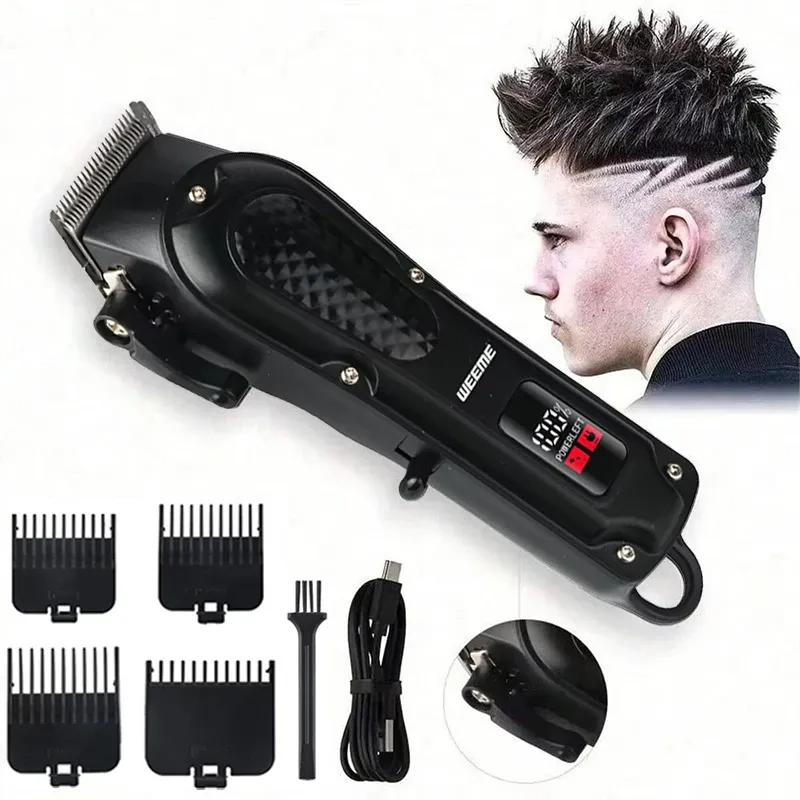 Vintage T9 Maschine elektrische professionelle Haarschneidemaschine Bartschneidemaschine wiederaufladbare Herren Rasierer Haarschneider Kit Freund Geschenk
