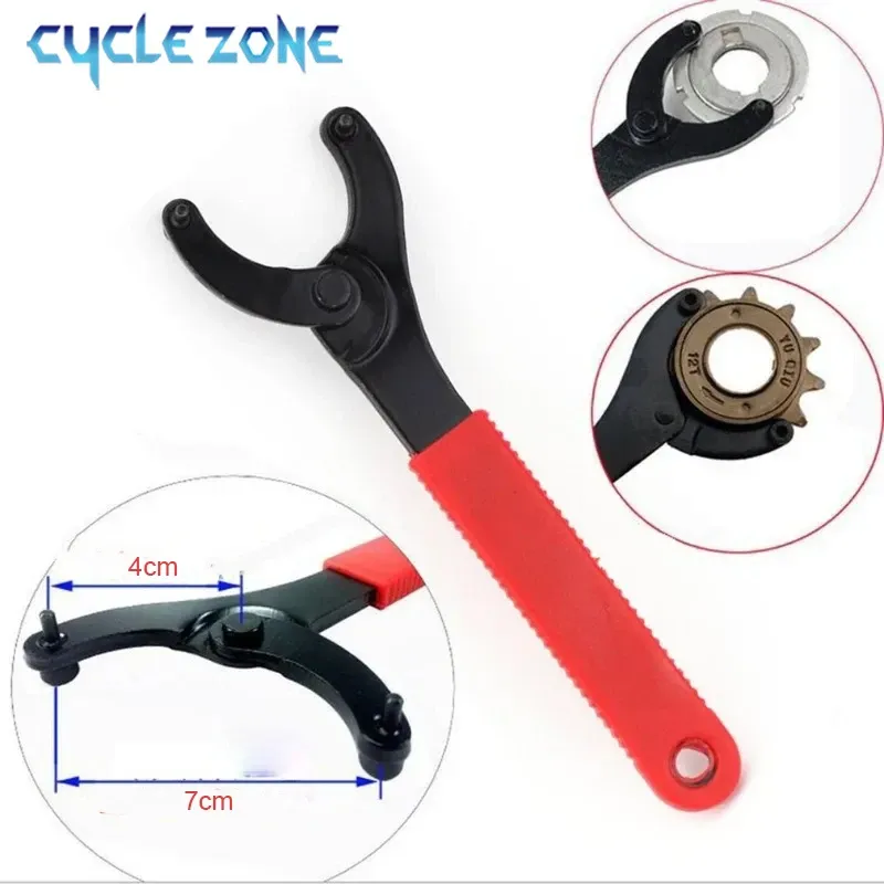 Fahrrad Boden Kette Rad Kurbel Schlüssel Mountainbike Fixed-Gear Achse Hülse Schwungrad Lock Ring Fahrrad Entfernung Reparatur Werkzeuge