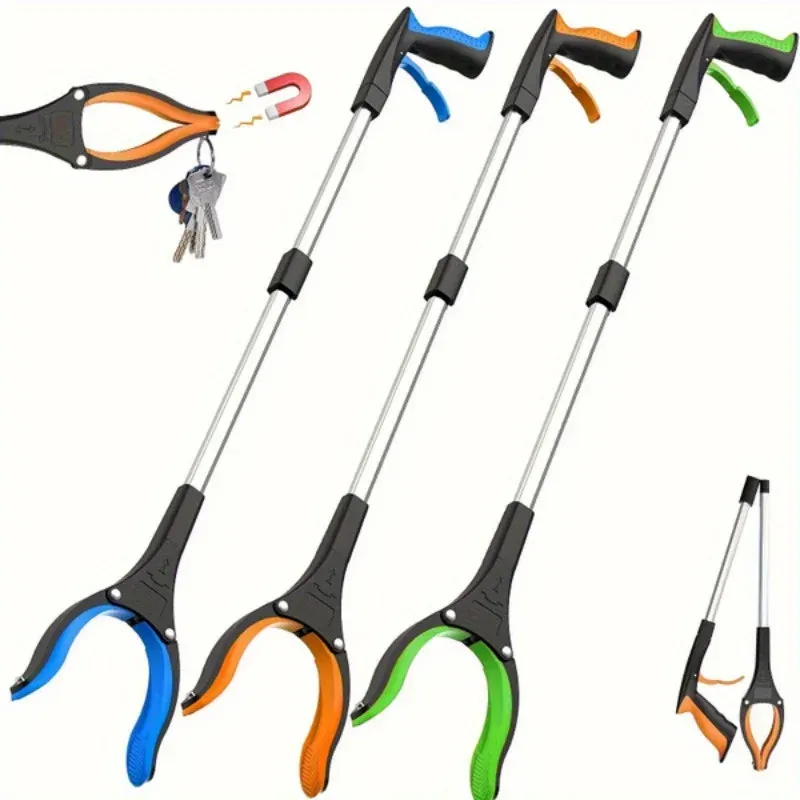 32 Zoll Hochleistungs-Müllgreifer mit 360° ° Drehbare Klemme – leicht, ideal für Senioren und den Außenbereich, faltbar - 9.35 EUR