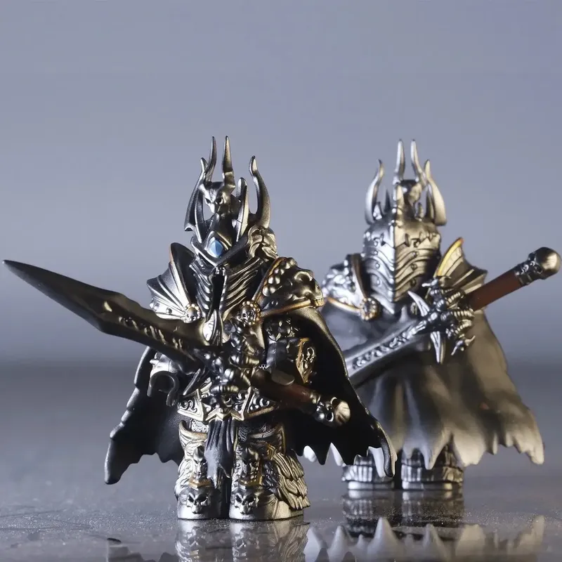 Mittelalterliche Stormwind-Soldaten World Of Warcraft Wow Bausteine Lich King Mini-Actionfigur Spielzeug Geschenke DT014