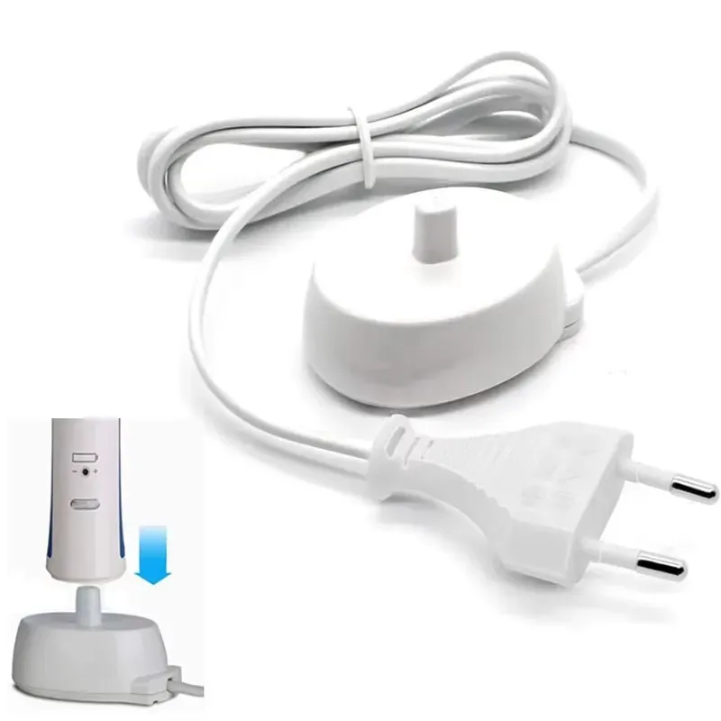USB/EU-Ladestation, passend für Oral B elektrische Zahnbürste, iO-Serie 3, 4, 5, 6, 1000/3000/5000/7000, wasserdichte induktive Ladestation