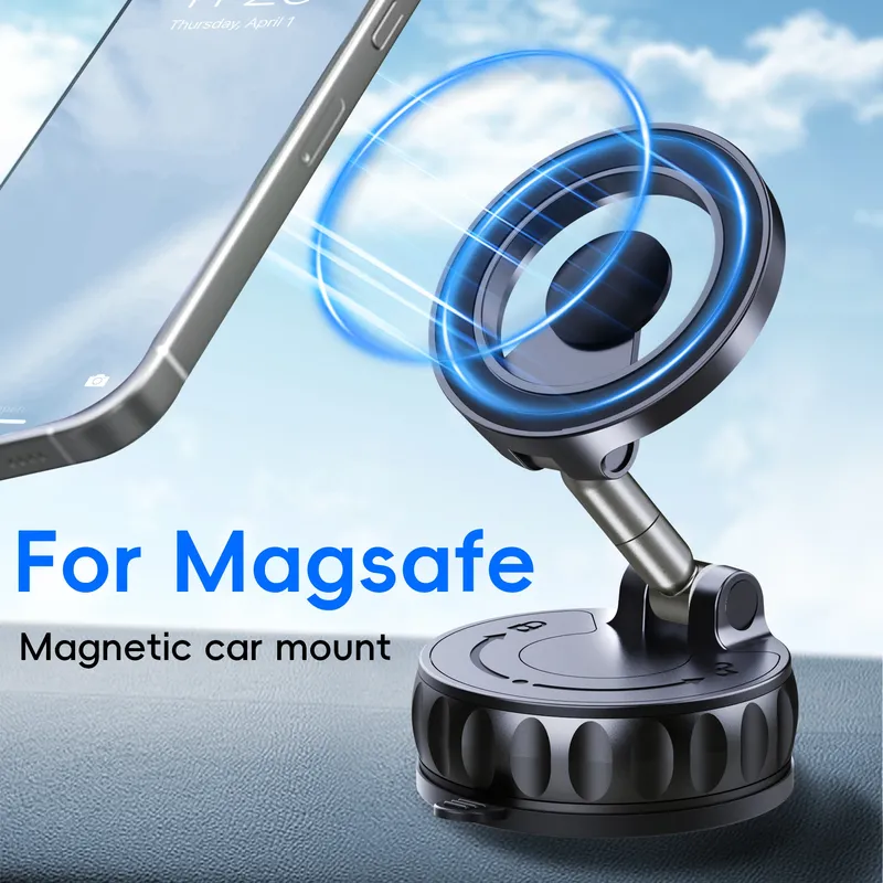 Auto-Handyhalterung für MagSafe, 360° °   Verstellbare Auto-Handyhalterung, Telefonhalter für Ihr Auto/Fitness-Studio/Spiegelhalterung für iPhone & Android