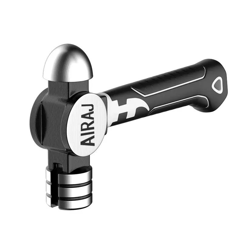Kleiner Hammer, Mini-Klauenhammer, Kopfmonteurhammer, achteckiger Hammer, multifunktionaler integrierter Nagelhammer, Nagelhammer
