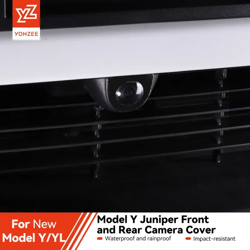 YZ Für Tesla Modell Y L Kamera Abdeckung Anti-kollision Fahrzeug Dekoration Wasserdichte HD Außen Auto Zubehör Schutz für Juniper