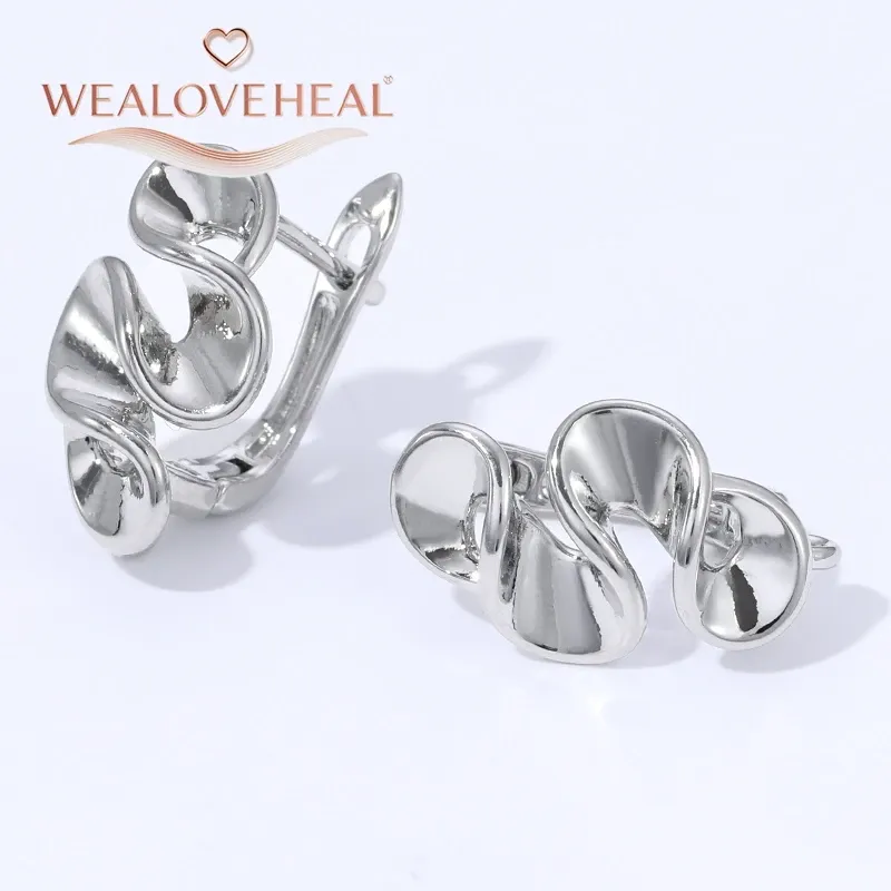 18 Karat vergoldetes Messing, Metall, plissierte Blumen, Leverback-Ohrhaken, hochwertige Ohrringhakenverschlüsse für DIY-Ohrringherstellungsmaterialien