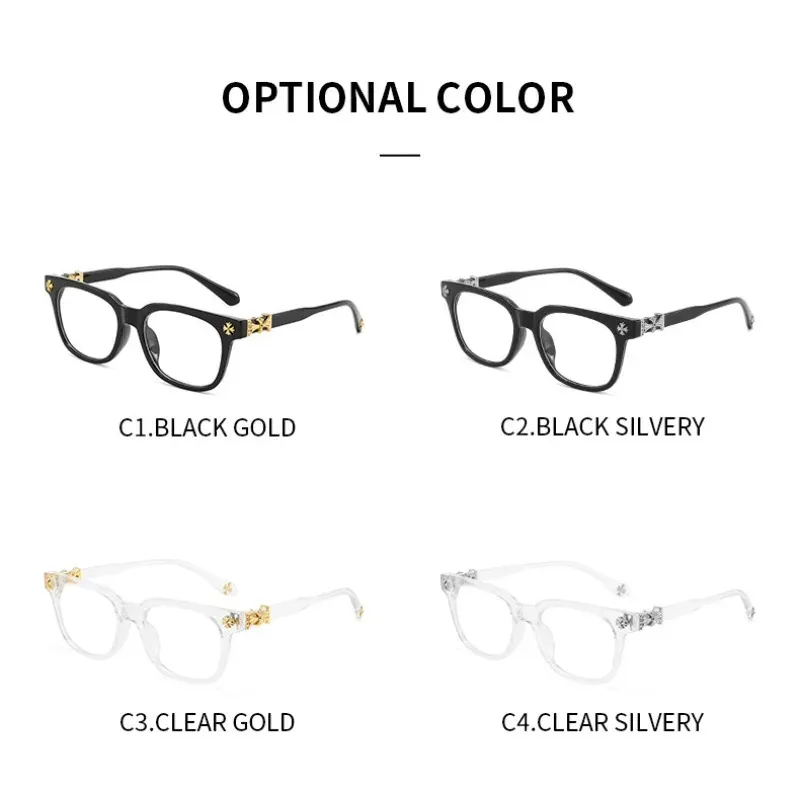 2 Stück klassische quadratische Anti-Blaulicht-Brille zum Lesen von Büchern, Vintage-Brille für Damen und Herren, verschreibungspflichtige Brille, Computerbrille