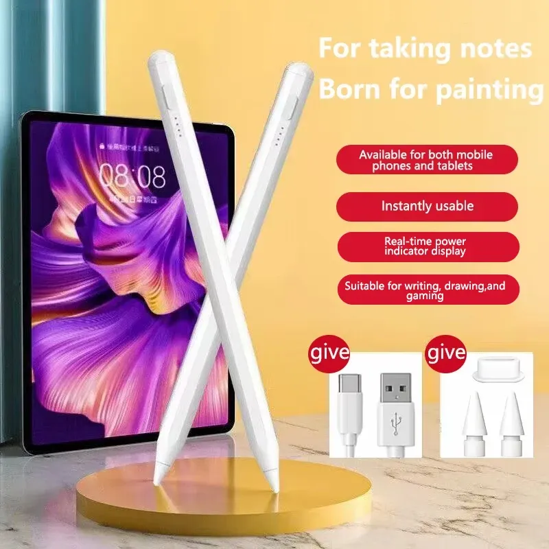 Universeller Stylus-Stift für iOS Android Tablet Telefon Mehrfarbiger Stift Kapazitiver Stylus zum Malen und Schreiben