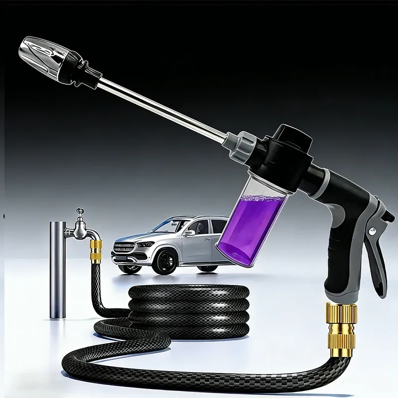 1 Packung Hochdruck Spray Wasser Pistole Garten Bewässerung Schlauch Düse Sprinkler Auto Waschen Pistole Auto Reinigung Waschen Werkzeuge