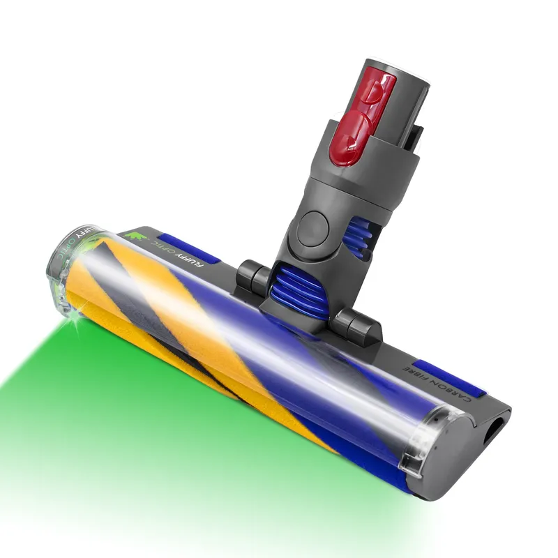 Laser Bodenbürstenkopf für Dyson V10 V11 V15 V8 V7 Laser Soft Saugkopf LED Bodenbürste Zubehör