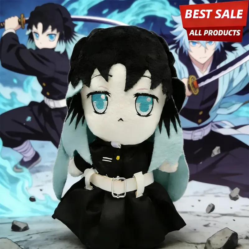 AUF LAGER 26 cm Dämonen Slayer Tokitou Muichiro Plüsch Spielzeug Nette Weiche Angefüllte Hause Room Decor Puppen Für Geburtstag Weihnachten geschenk @