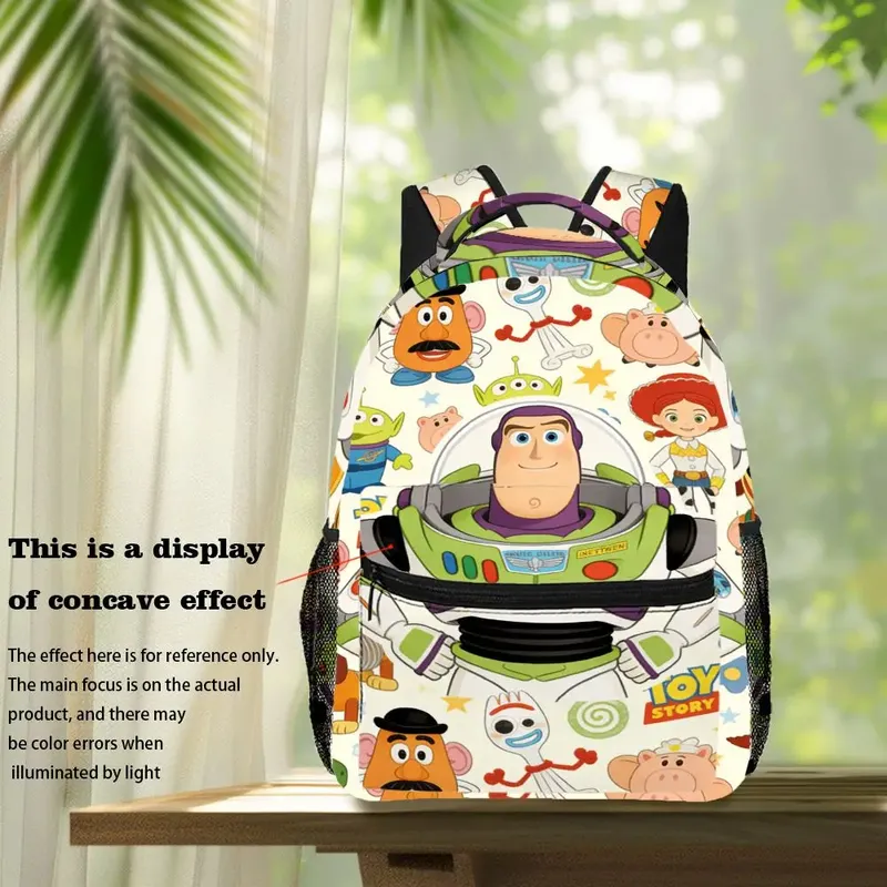 Disney Toy Story Woody Buzz Lightyear Rucksack, Freizeittasche, großes Fassungsvermögen, hochwertiges Geschenk, personalisierter täglicher Gebrauch - 18.35 EUR