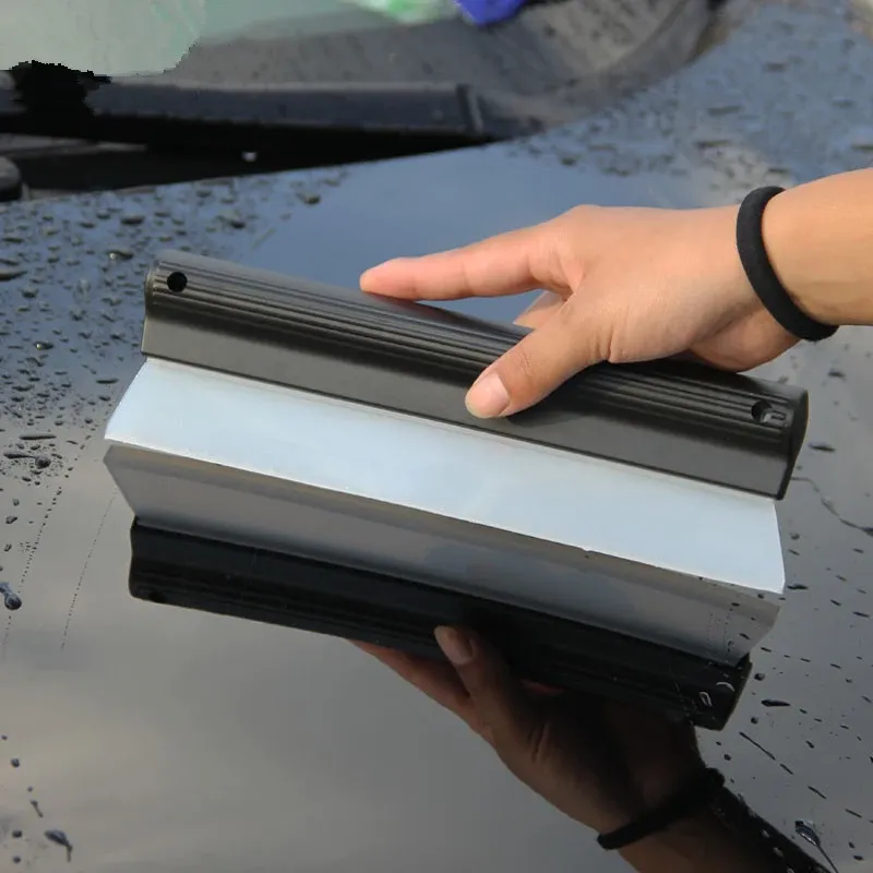 Auto Flexible Weiche Silikon Wasser Wischer Auto Fenster Reinigung Glas Schaber Handliche Rakel Auto Klinge Sauber Schaben Werkzeuge