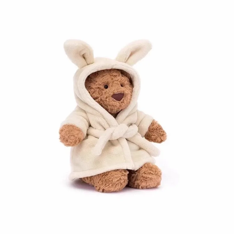 Jellycat Neue Bartholomew Bär Serie Plüsch Spielzeug Aubergine Bär Liebe Bär Nette Plüsch Spielzeug Baby Komfort Puppe Kind Geburtstag Geschenk