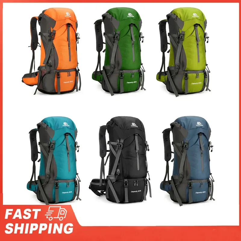 70L Wanderrucksack Camping Klettern Rucksack Reise Trekking Rucksack Bergsteigen Tasche Outdoor Sport Rucksack Wasserdicht