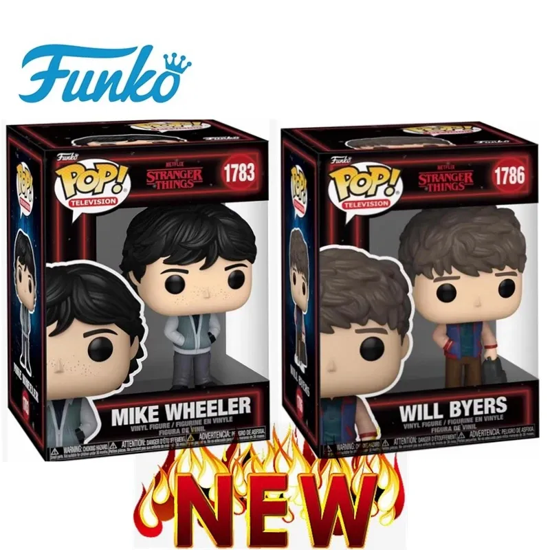 Funko POP Stranger Will Byers1786 # 1783 #   Eleven Lucas Joyce Dustin Jim Barb Steve Demogorgon428 # 638 # 421 # 475 #   Spielzeug zum Sammeln als Geschenk