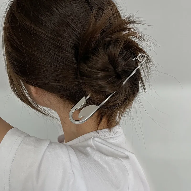 Y2K Metall-Haarspangen Große Klauenklammern für Frauen mit dickem oder dünnem Haar Luxuriöse Haarnadeln Stilvolle Accessoires für Party und Festival