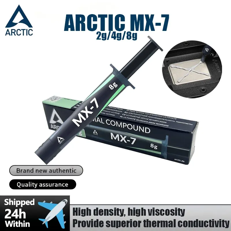 ARCTIC MX-7-Ultimate Performance Wärmeleitpaste für CPUs, Laptops, Grafikkarten – hohe Wärmeleitfähigkeit, langlebig
