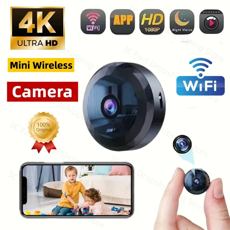 1080p HD Mini Wifi Kamera drahtlose Überwachungs kamera Sicherheits schutz Sprach video überwachung Nacht version Camcorder neu