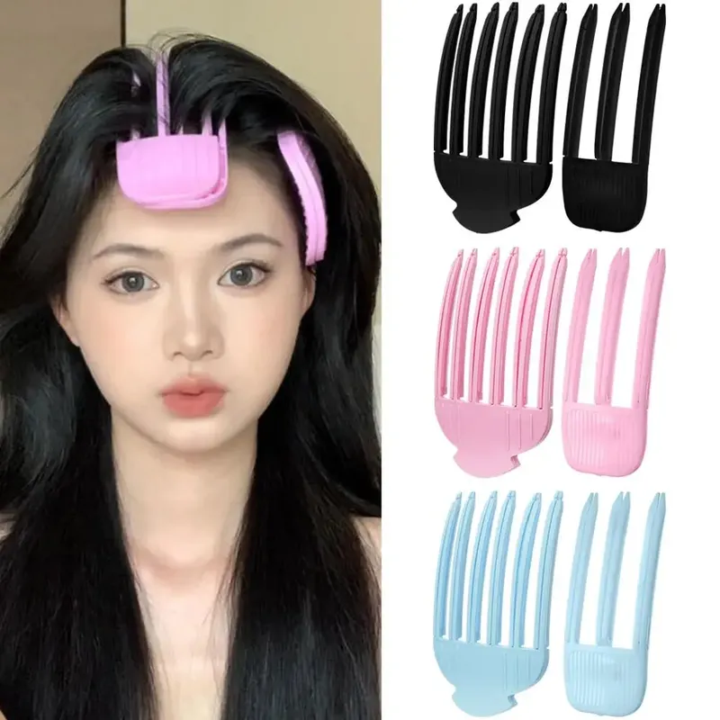 Flauschige Haarnadel Curling Pony Clips Haarwurzeln Volumizing Haar Clips Frauen Curling Feste Form Clips Mode Volumen Haar Roller