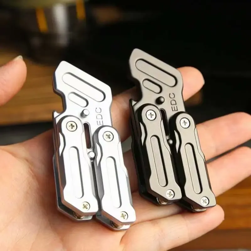 Metall Magnetische Zappeln Münze EDC Erwachsene Multifunktionale Brecheisen Slider Dekompression Spielzeug Angst Stress Relief Geschenk