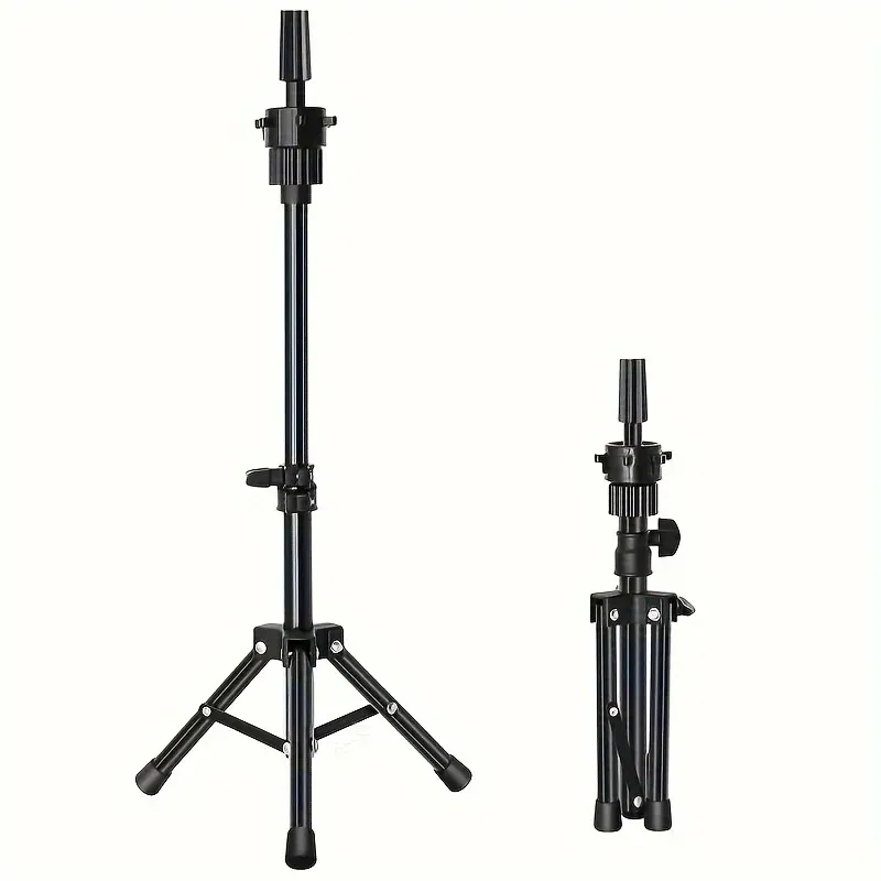 Verstellbarer Tisch-Mannequin-Kopfständer für Friseurpraxis, ideal für Flecht- und Styling-Training.