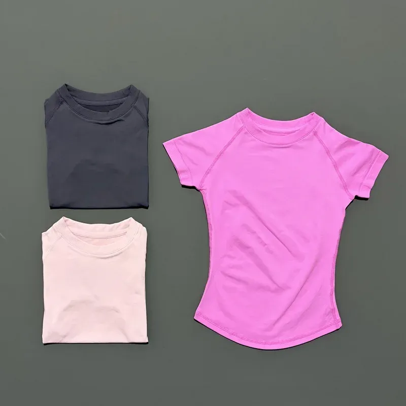 HISTELLO Sport-Kurzarmshirt, nahtlos, Yoga-Trikot, Kleidung für Damen, Gym-T-Shirts, Workout-Laufshirts, Fitness-Sportweste