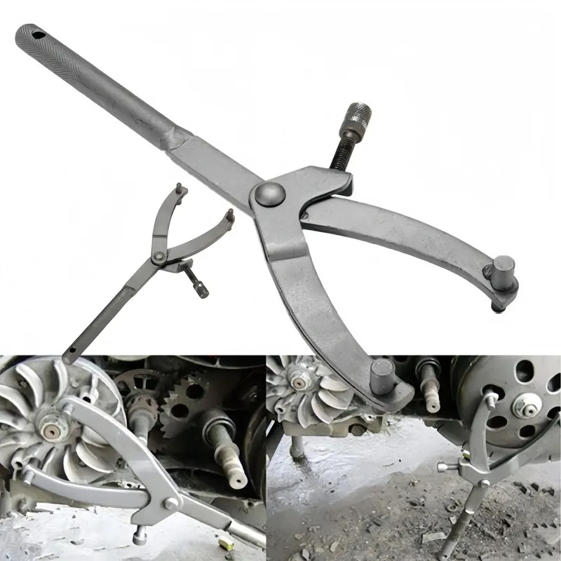 Y Typ Schwungradschlüssel Variator Kupplung Entfernungswerkzeug Universal Schwungradhalter Riemenscheibenschlüssel für Roller Moped Motorrad ATV