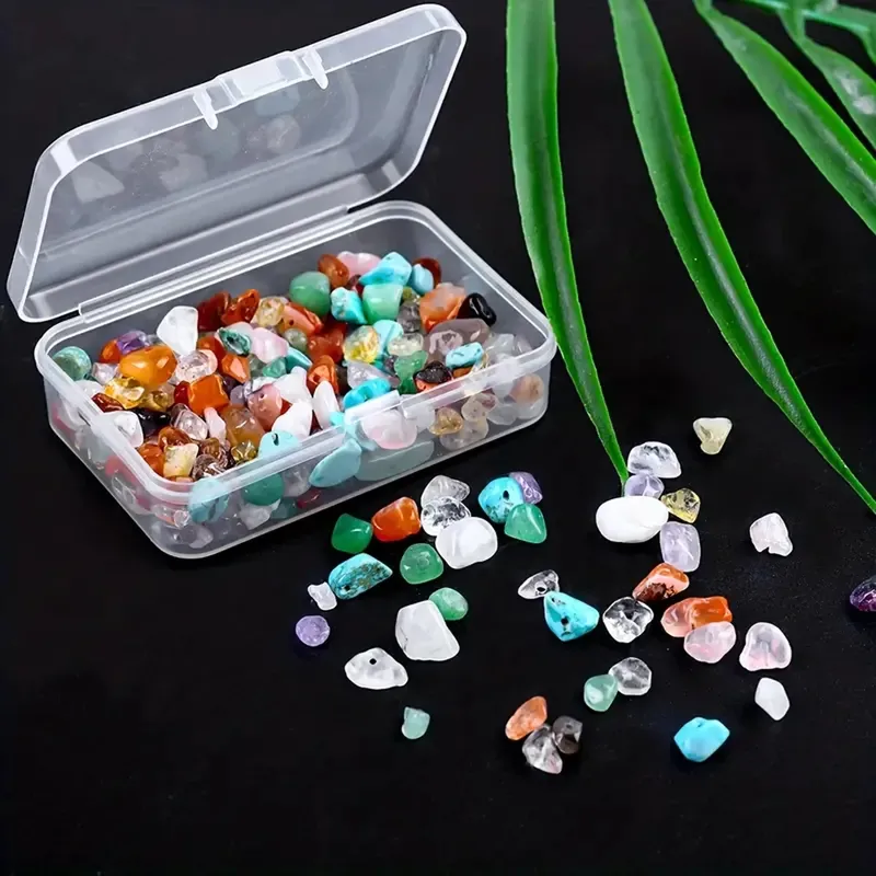 100/200 stücke Natur chips Stein perlen 5-8mm Heil kristalle für DIY Halskette Armband und Ohrringe Schmuck herstellung