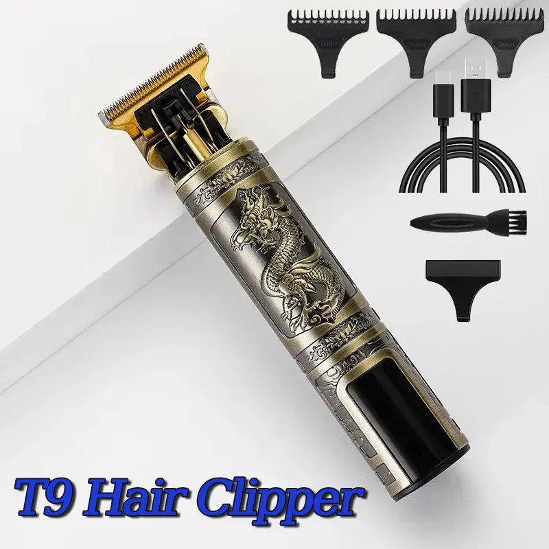 T9 Haarschneider Bart-Rasierer Körperhaar-Trimmer Elektrische Haarschneidemaschine Professioneller Friseur Herren-Trimmer Rasierer