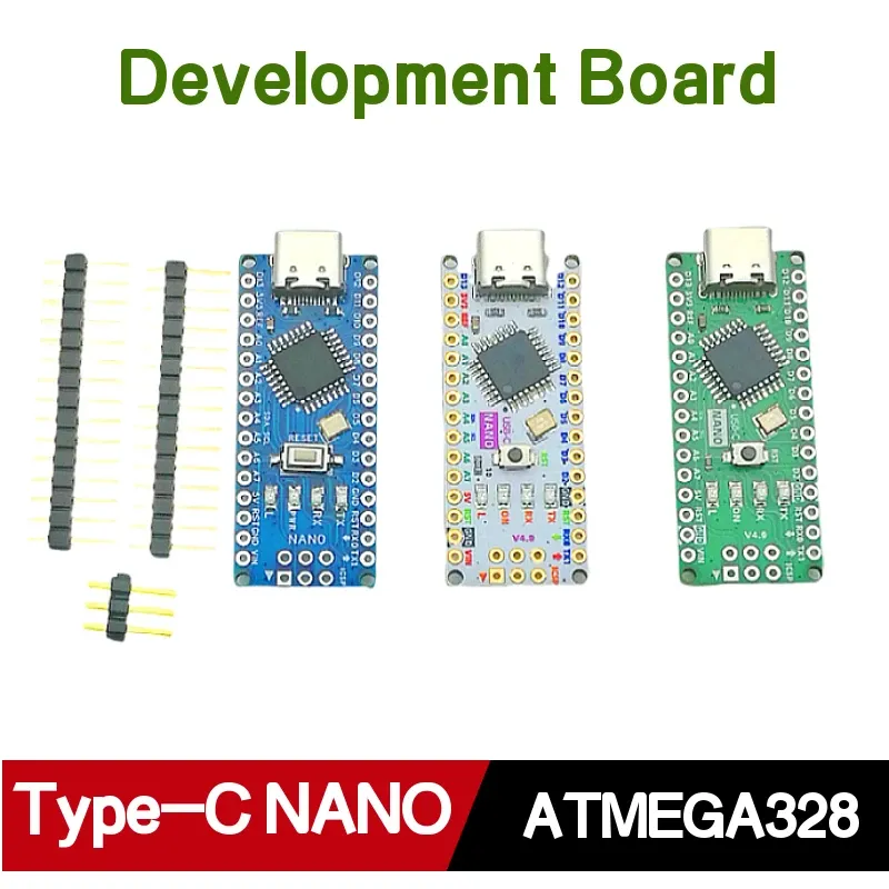 Hochwertiges Nano-Entwicklungsboard (kompatibel mit Arduino Nano 3.0) Typ-C Nano Board CH340 ATMEGA328PB Chip