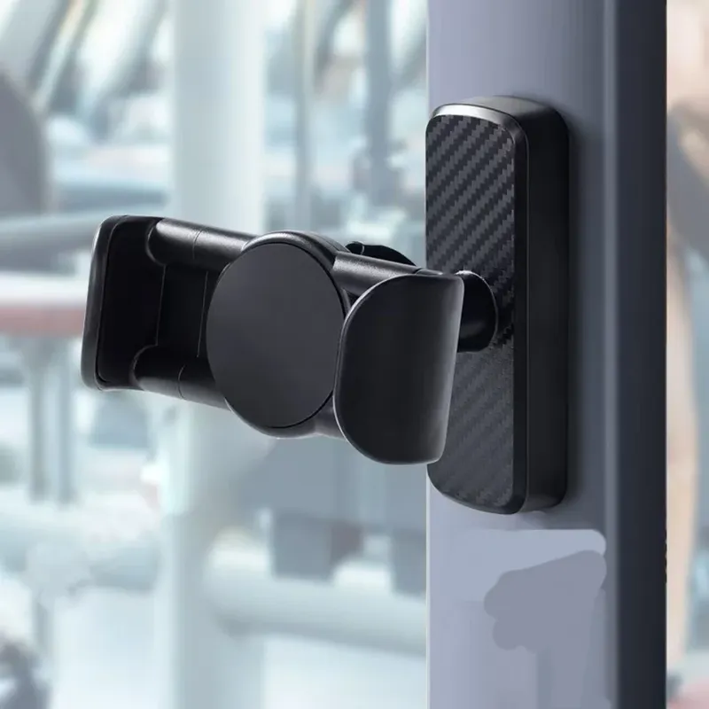 Magnetischer Telefonhalter 360° °   Verstellbarer Golfwagen-Ständer für Fitnessgeräte für iPhone, Xiaomi, Huawei, universeller Lazy-Handyständer