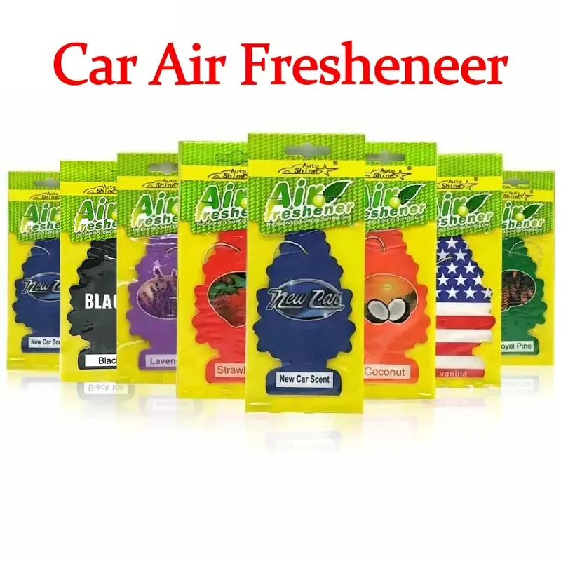3-80 stücke Weihnachten Baum Auto Lufterfrischer Natürliche Aromatherapie Tee Papier Hängen Parfüm Vanille Auto Teile Innen