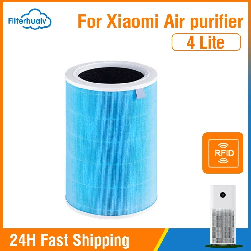 Luftfilter für Xiaomi Luftreiniger 4 Lite für Xiaomi Luftreiniger Filter PM 2,5 mit Aktivkohlefilter 4 Lite