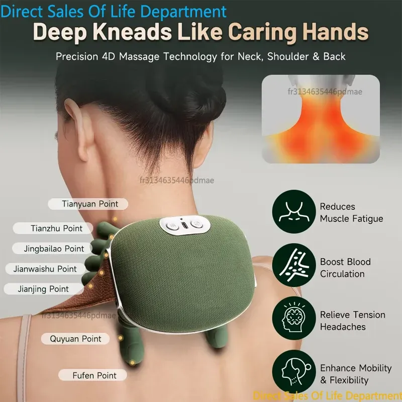 Als Geschenk: Master Hand Schulter-Nacken-Massagegerät, Zervikalmassagegerät, Diagonales Muskel-Nackenmassagegerät, Geschenk, Handmassage-Imitation 2026