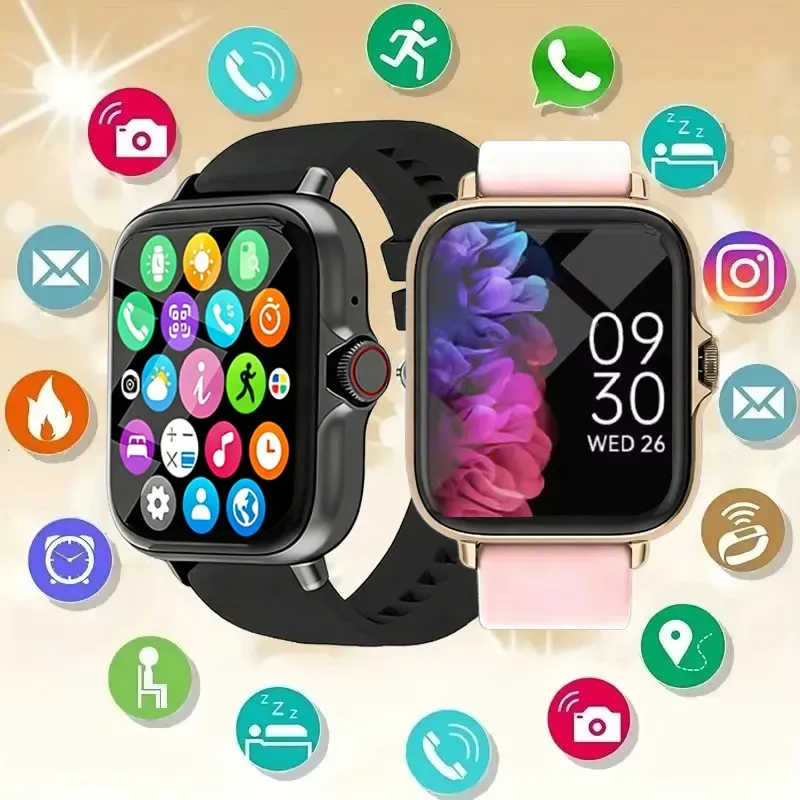 2026 Neue Multifunktionale Smartwatch für Männer & Frauen Bluetooth-Verbundene Telefon-Musik-Fitness-Sport-Armband Schlafüberwachungs-Uhr