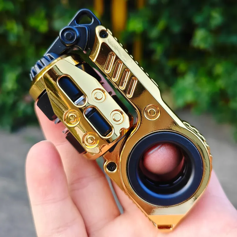 EDC Fidget Sliders Fidget Toys Stimmgabel Fidget Spinner Magnetisches Push-Ei Mechanischer Ratschenschieber Knackiger Klang