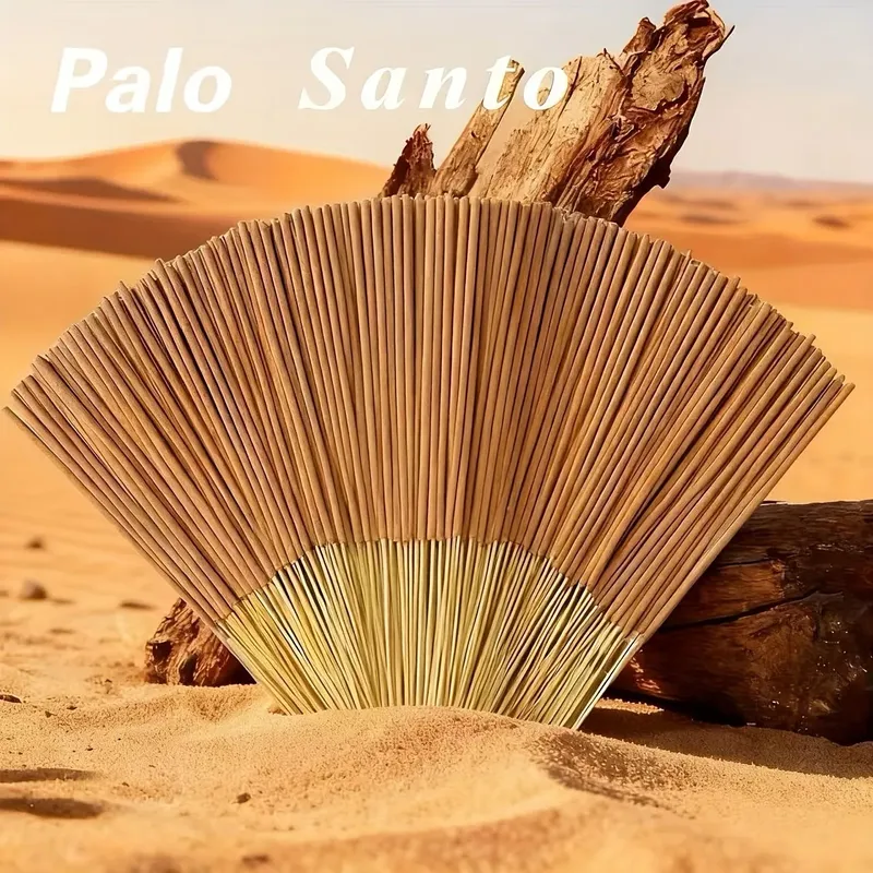 50/100/200 Palo Santo Räucherstäbchen – Räucherstäbchen aus Naturholz, geeignet für Yoga, Meditation, Zuhause, Büro, Spa und Urlaubsgeschenke – Luftreinigung – perfekt für Spa und Entspannung, Meditationsutensilien, eleganter Verpackung, hochwertiger Duft