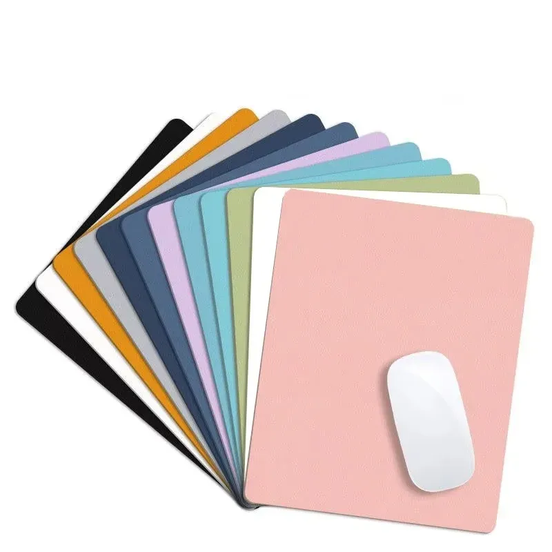Kreative Universal Anti-slip Maus Pad Leder Gaming Mäuse Matte Wasserdichte Schreibtisch Maus Pad Mode Bequem Für Laptops MacBook