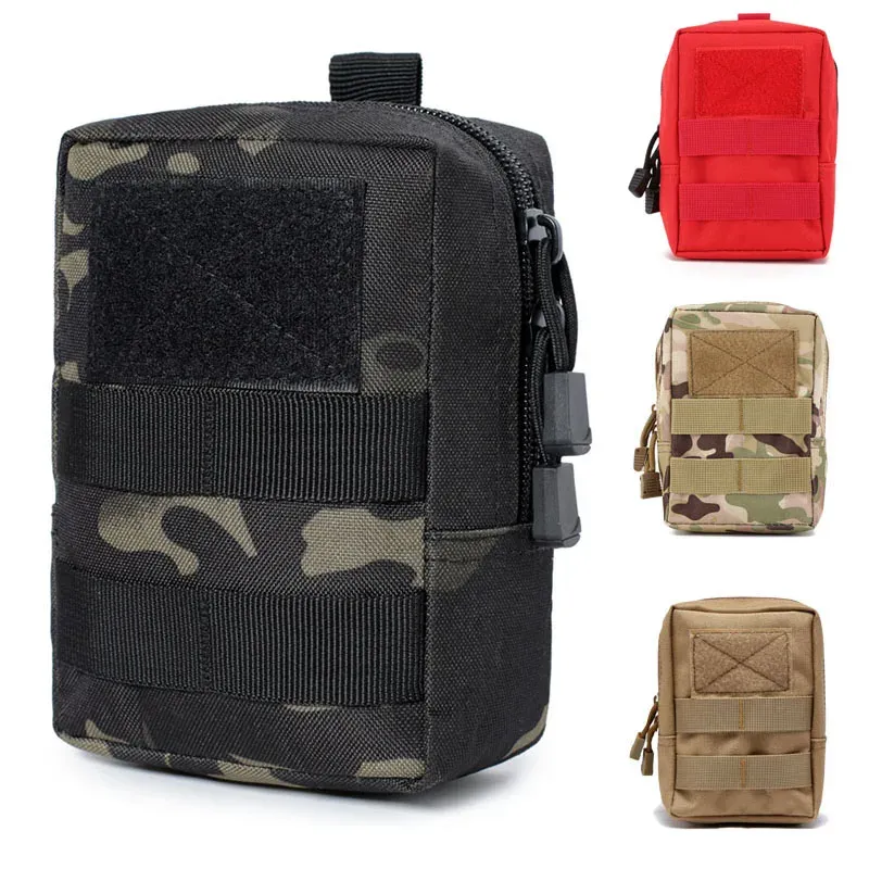 Kleine taktische Taschen Molle Utility Pouch Outdoor Wandern Jagd Rucksack Weste Zubehörtasche Kompaktes EDC-Pack
