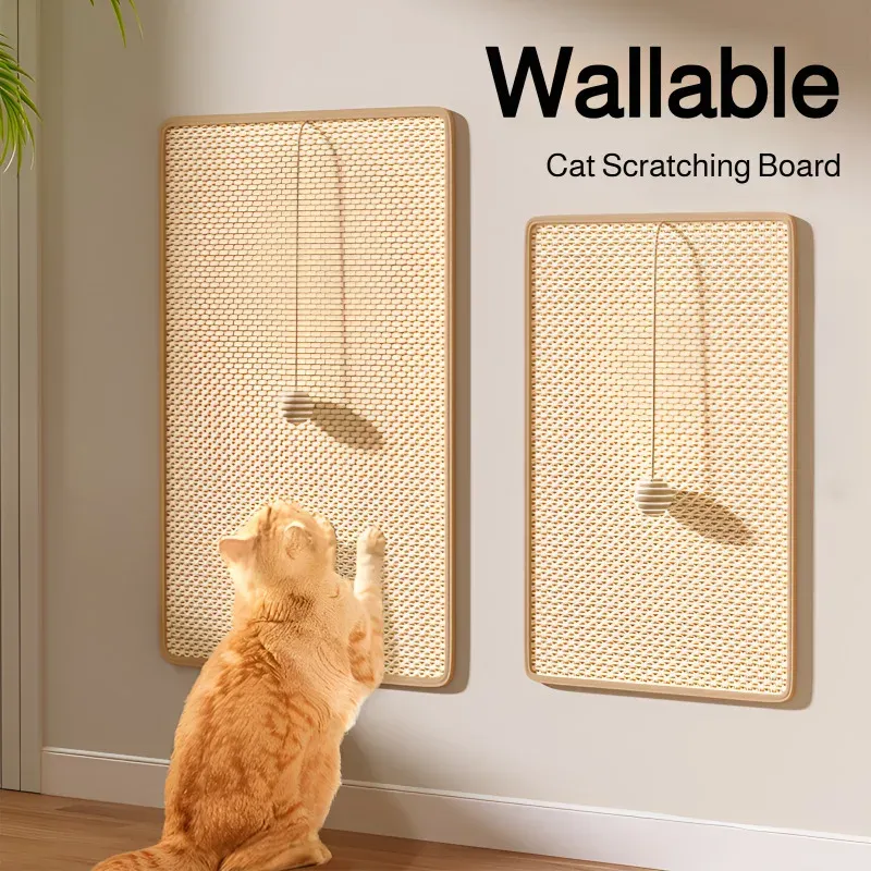 Katzen-Sisal-Kratzmatte Langlebiger Kratzschutz Sofaschutz Kätzchen Anti-Kratz-Matte Haustier-Möbelschutz Zubehör