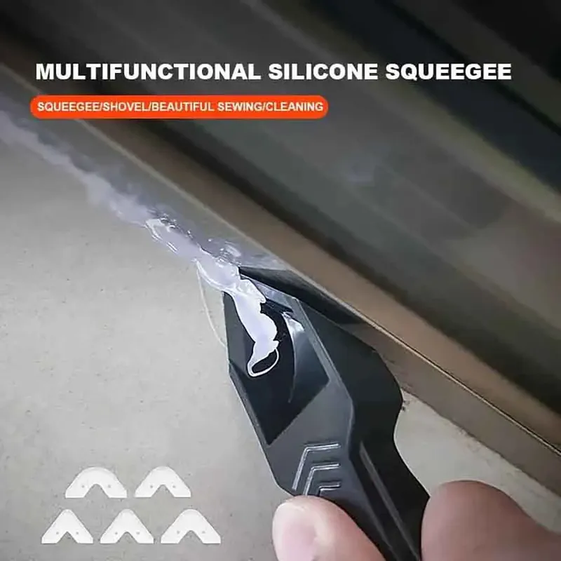 5-in-1 Dichtungsmasse Entferner Werkzeuge Kit Mörtel Dichtstoff Finishing Werkzeug Kleber Winkel Schaber Für Badezimmer Küche Fenster waschbecken Renovierung Set