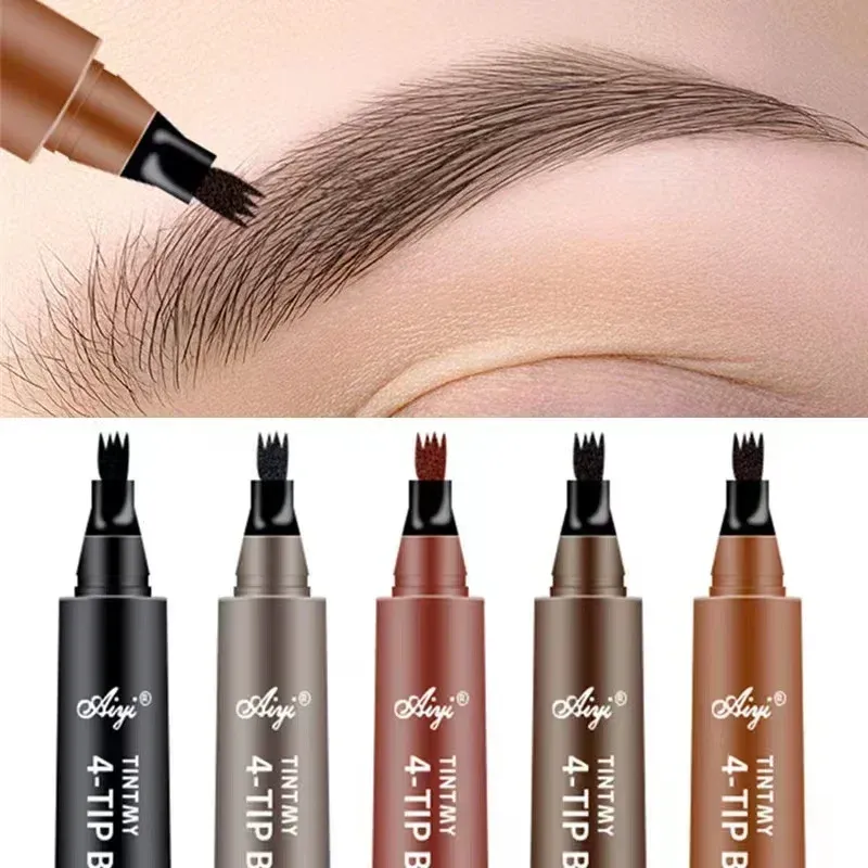Augenbrauenstift, wasserfest, permanent, langlebig, hochwertiges professionelles Make-up für Frauen, günstiger Kosmetikverstärker