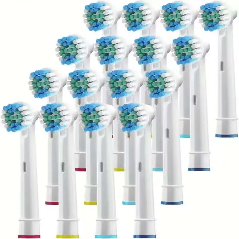 4/12/16/20 Stück Ersatz-Zahnbürstenköpfe, kompatibel mit Oral-B Braun Professionelle elektrische Zahnbürstenköpfe, Bürstenköpfe