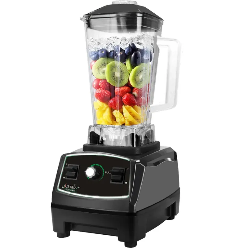 3 PS 2200 W robuster kommerzieller Mixer, Mühle, Mixer, Entsafter, Küchenmaschine, Eis-Smoothies