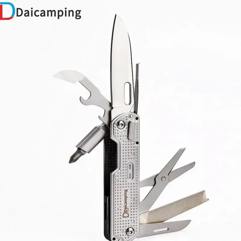 Daicamping DL1 DL0 EDC Multifunktionswerkzeug Campingausrüstung Klinge Multitool Clip Faltbares Multimesser