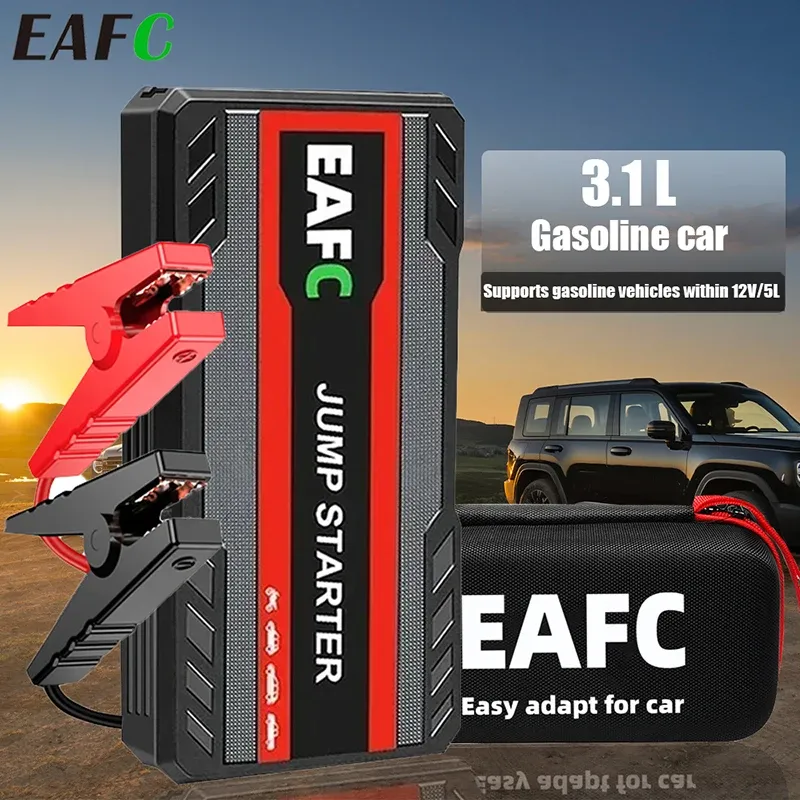 EAFC 600A Auto Starthilfe Neue Upgrade Batterie Power Bank für Auto Starter Tragbare Notfall Booster 12V Auto Start Gerät