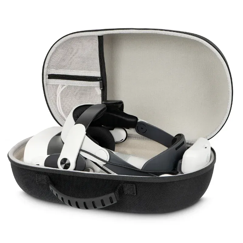 Harte Reise-Aufbewahrungstasche für Meta Quest 3 3S VR-Brille, wasserdichte Hartschale, Quest3 Funda-Zubehör, tragbare Tragetasche