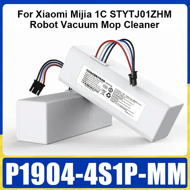 14,4 V P1904-4S1P-MM Batterie Für Xiaomi Mijia 1C STYTJ01ZHM Roboter Staubsauger 12800 mAh Ersatz Batterie Zubehör
