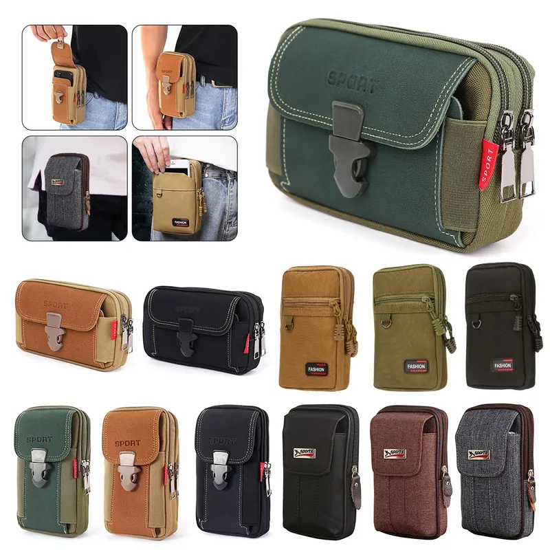 EDC Molle Tasche Männer Taktische Molle Tasche Gürtel Geldbörse Taille Tasche Outdoor Taille Fanny Pack Telefon Tasche Camping Taschen